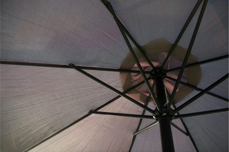 PARASOL 300 CM ALU TAUPE - Aluminium - Havemøbler - Solafskærmning - Parasoller