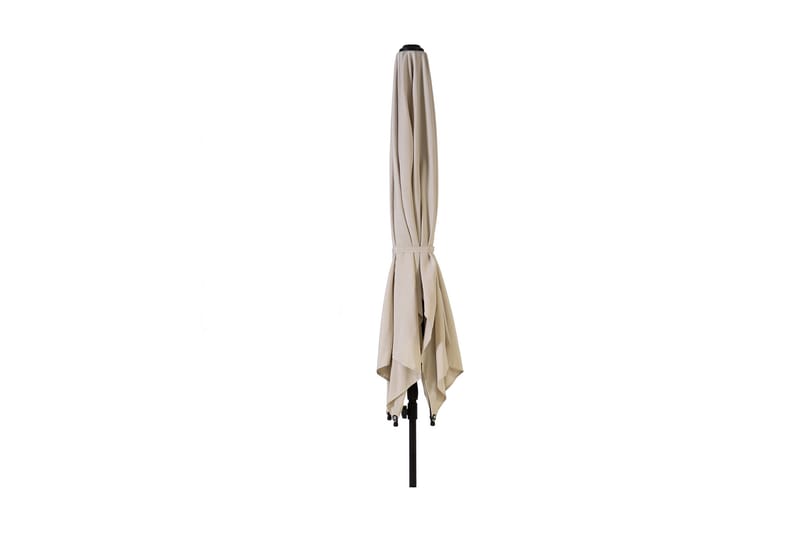 Parasol BALCONY 2x3m farve: sort / beige - Havemøbler - Solafskærmning - Parasoller