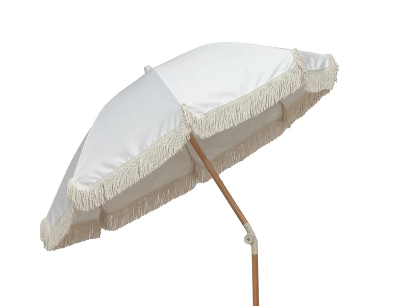 Parasol Hillerstorp Parasol 200 cm - Beige - Havemøbler - Solafskærmning - Parasoller - Strandparasol