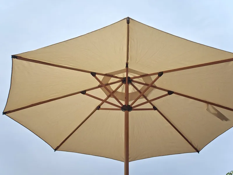 Parasol Hillerstorp Parasol 300 cm - Beige - Havemøbler - Solafskærmning - Parasoller - Baliparasol