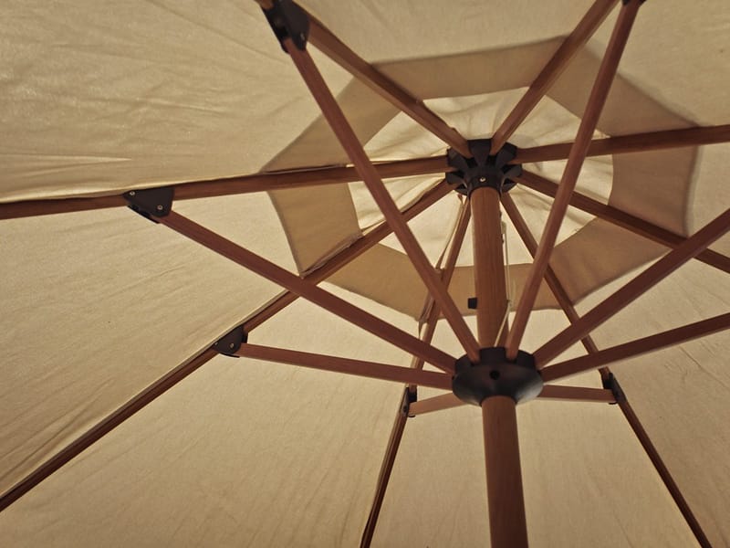 Parasol Hillerstorp Parasol 300 cm - Beige - Havemøbler - Solafskærmning - Parasoller - Baliparasol