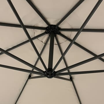 Parasol HOME4YOU Beijing D3,5M, beige - Beige - Havemøbler - Solafskærmning - Parasoller - Hængeparasol