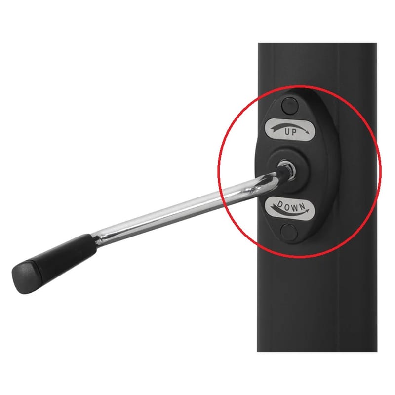 Parasol HOME4YOU Beijing D3,5M, beige - Beige - Havemøbler - Solafskærmning - Parasoller - Hængeparasol