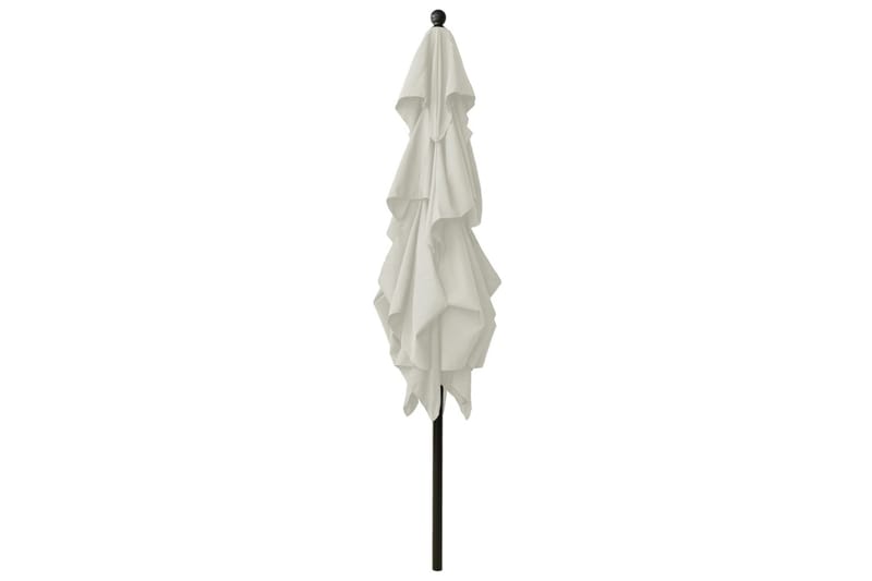 parasol med aluminiumsstang i 3 niveauer 2,5x2,5 m - Havemøbler - Solafskærmning - Parasoller