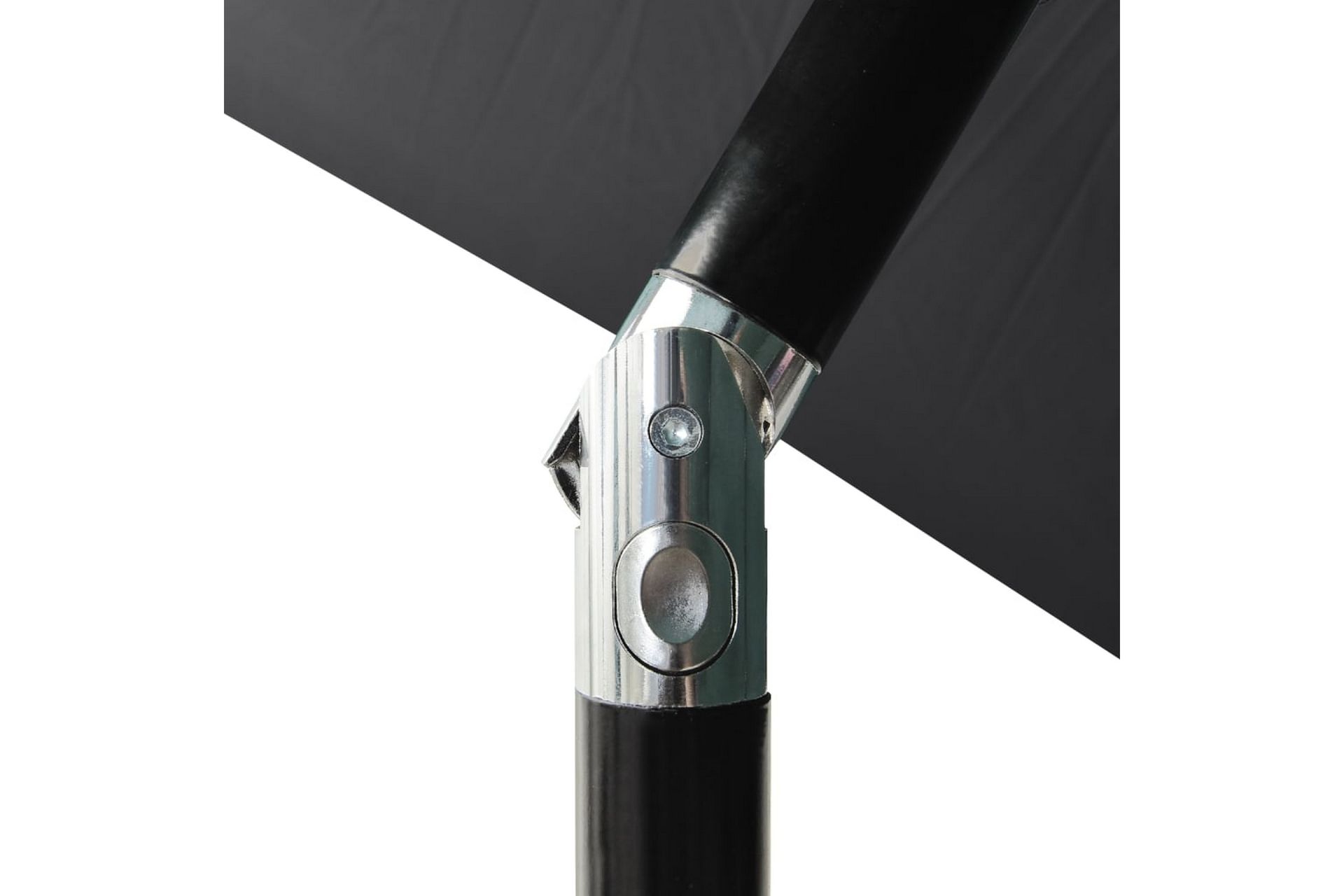 parasol med aluminiumsstang i 3 niveauer 2 m antracitgrå - Havemøbler - Solafskærmning - Parasoller
