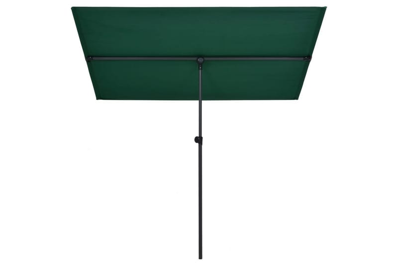 Parasol med Aluminiumstang 180x130 cm Grøn - Grøn - Parasoller