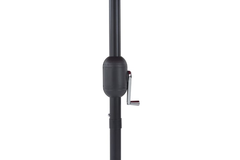 Parasol med Aluminiumstang 270 cm Bordeauxrød - Rød - Havemøbler - Solafskærmning - Parasoller