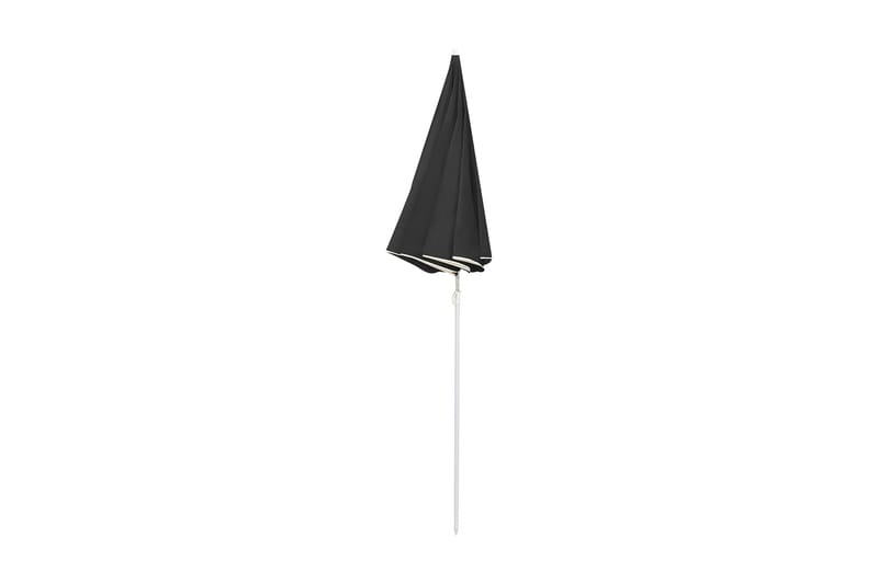 parasol med stålstang 180 cm antracitgrå - Antracit - Parasoller