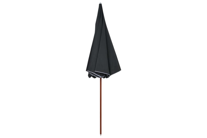 Parasol Med Stålstang 300 cm Antracitgrå - Grå - Havemøbler - Solafskærmning - Parasoller