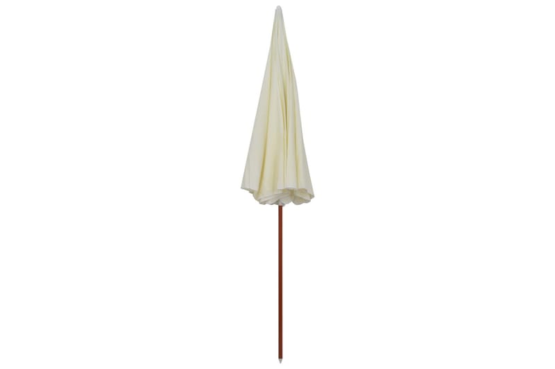 Parasol Med Stålstang 300 cm Sandfarvet - Beige - Havemøbler - Solafskærmning - Parasoller