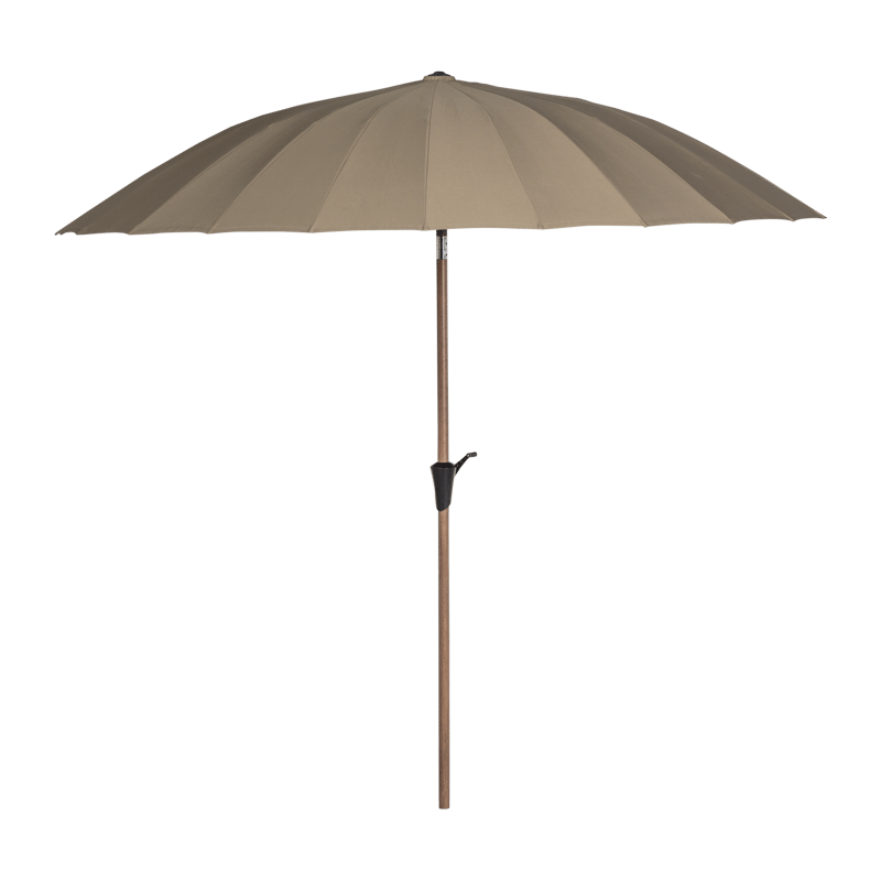 Parasol Monica 280 cm udendørs - Sand/Grøn - Havemøbler - Solafskærmning - Parasoller - Baliparasol