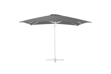 Parasol Monza - Grå, hvid - Havemøbler - Solafskærmning - Parasoller - Hængeparasol