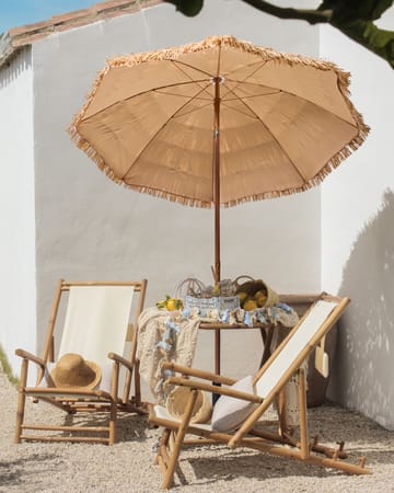 Parasol udendørs 175 cm Civetta - naturlig/brun - Havemøbler - Solafskærmning - Parasoller - Balkonparasol