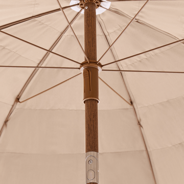Parasol udendørs 175 cm Civetta - naturlig/brun - Havemøbler - Solafskærmning - Parasoller - Balkonparasol