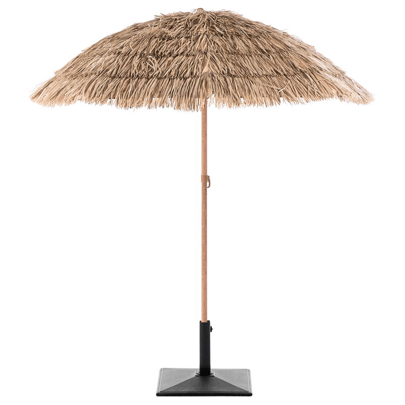 Parasol udendørs 175 cm Civetta - naturlig/brun - Havemøbler - Solafskærmning - Parasoller - Balkonparasol