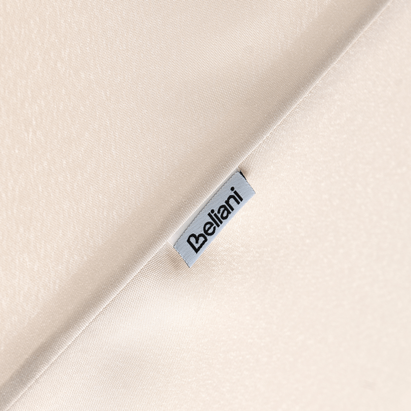 Parasol udendørs 258 cm Murasa - beige/brun - Havemøbler - Solafskærmning - Parasoller - Balkonparasol