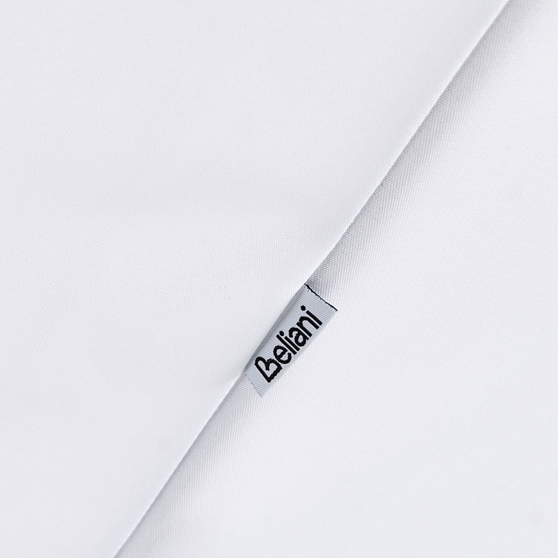 Parasol udendørs 258 cm Murasa - hvid/brun - Havemøbler - Solafskærmning - Parasoller - Balkonparasol