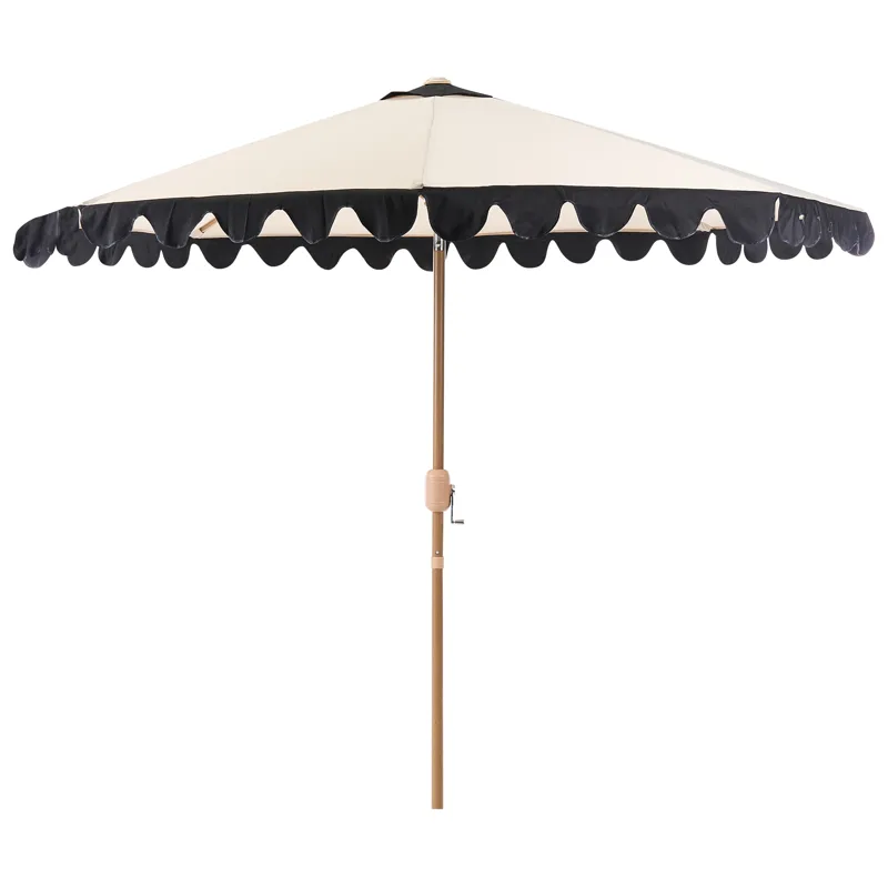 Parasol udendørs 270 cm Isolotto, beige/brun/sort