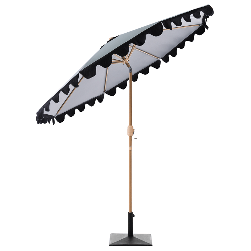 Parasol udendørs 270 cm Isolotto - grå/brun/sort - Havemøbler - Solafskærmning - Parasoller - Balkonparasol