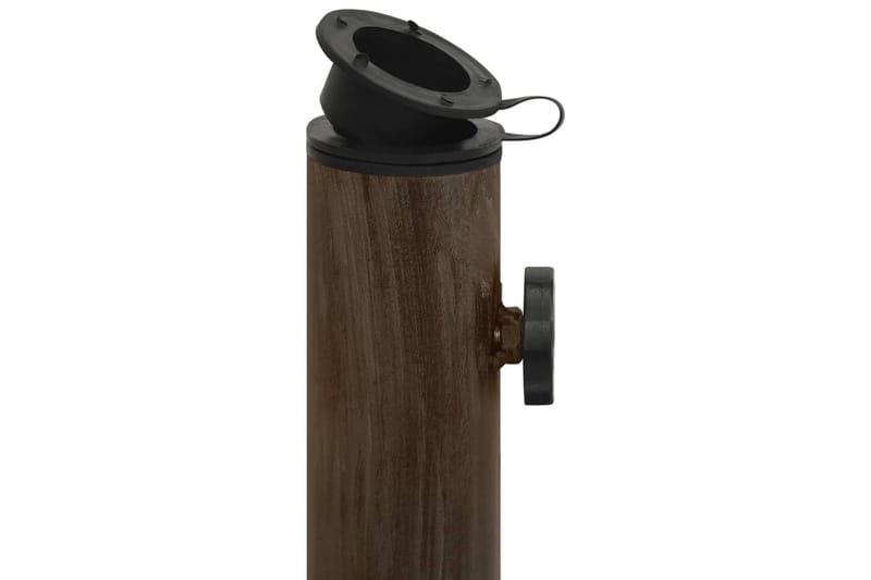 parasolfod 45x45x30 cm støbejern bronzefarvet - Brun - Havemøbler - Solafskærmning - Parasoller - Parasolfod