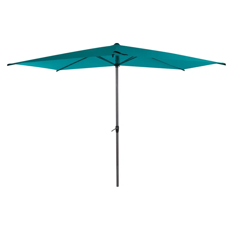 Parasolfod HOME4YOU Lyon 2x3 m Oceanblå - Oceanblå - Havemøbler - Solafskærmning - Parasoller - Baliparasol