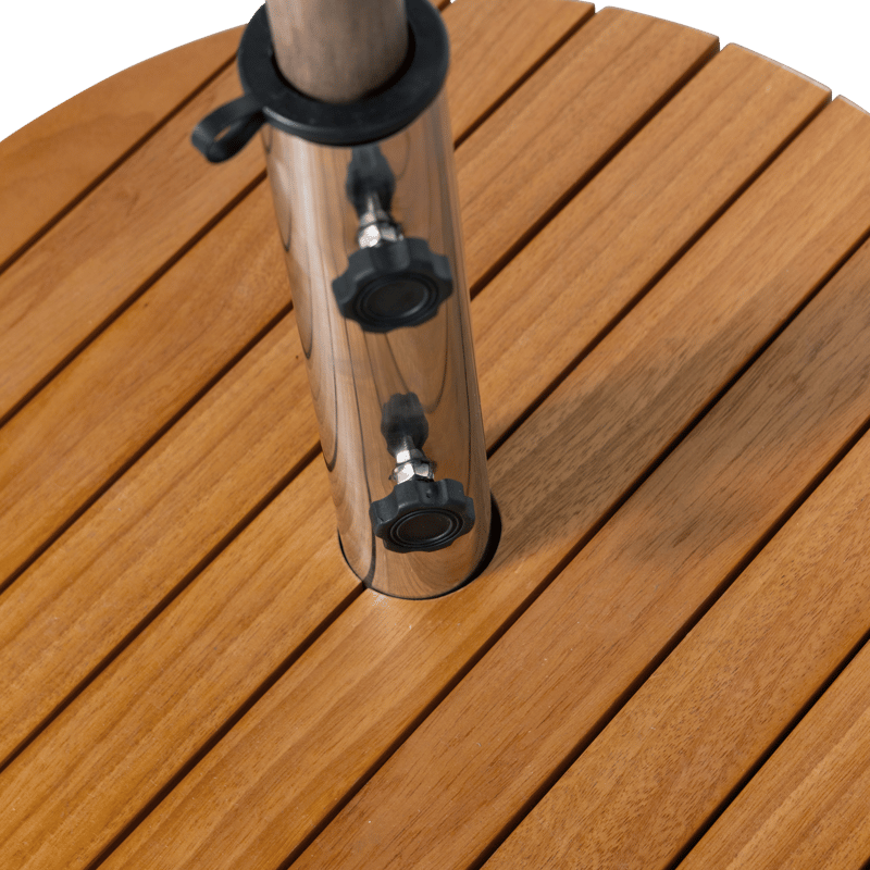 Parasolfod Monica 49 cm - Natur - Havemøbler - Solafskærmning - Parasoller - Parasolfod