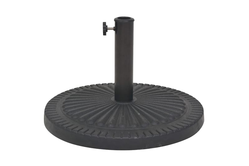 Parasolfod Resin Rund Sort 29 Kg - Sort - Havemøbler - Solafskærmning - Parasoller