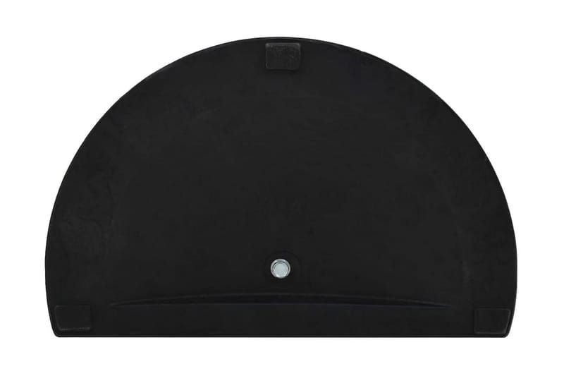Parasolfod Rund Polyresin 9 Kg Sort - Sort - Havemøbler - Solafskærmning - Parasoller
