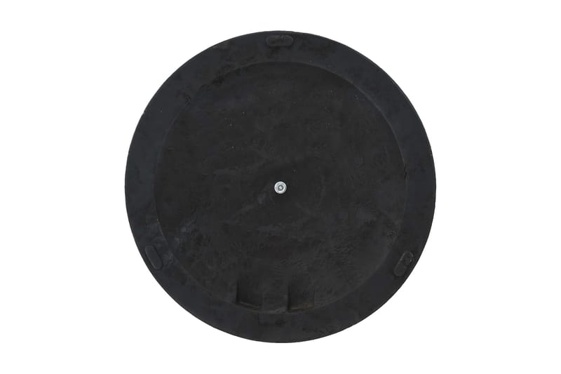 Parasolfod Rund Polyresin 19 Kg Sort - Sort - Havemøbler - Solafskærmning - Parasoller