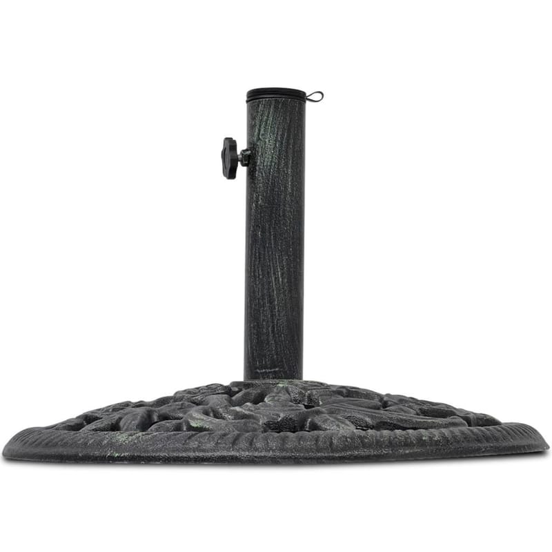Parasolfod Støbejern 12 Kg 48 Cm - Grøn - Havemøbler - Solafskærmning - Parasoller