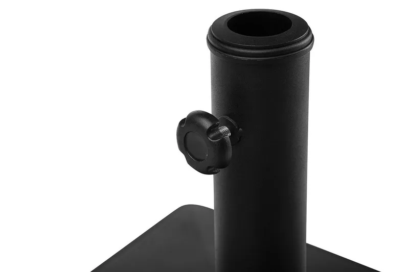 Beton Parasol base 50 cm - Sort - Havemøbler - Solafskærmning - Parasoller - Parasolfod