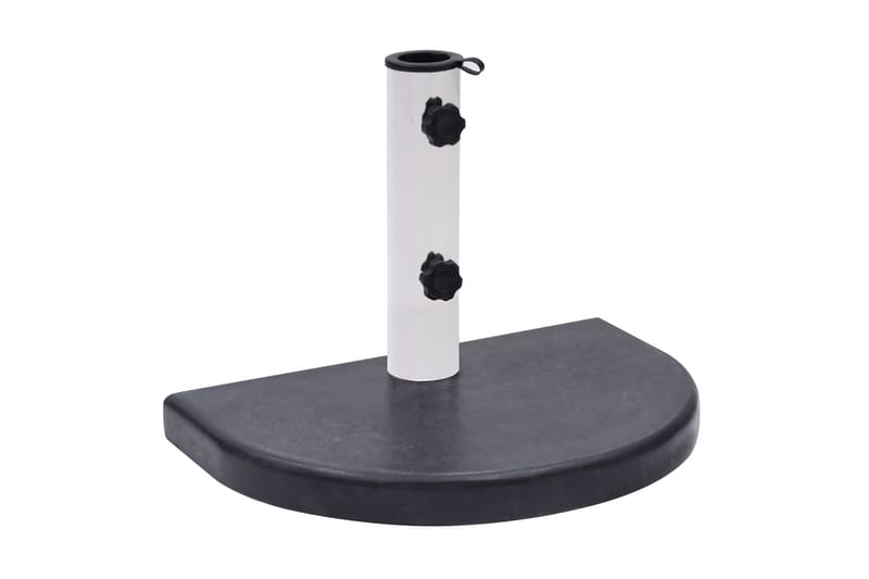 parasolfod 40x28x4 cm granit sort - Sort - Havemøbler - Solafskærmning - Parasoller - Parasolfod