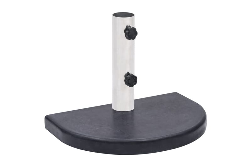 parasolfod 40x28x4 cm granit sort - Sort - Havemøbler - Solafskærmning - Parasoller - Parasolfod