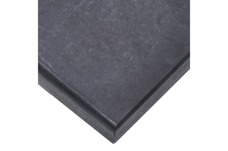 parasolfod 40x28x4 cm granit sort - Sort - Havemøbler - Solafskærmning - Parasoller - Parasolfod