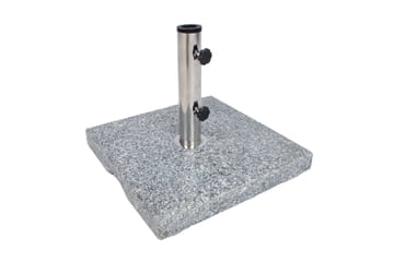 Parasolfod 45x45 cm/30 kg Granit - Havemøbler - Solafskærmning - Parasoller - Parasolfod