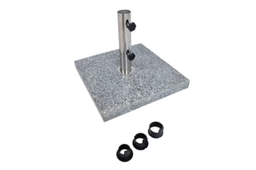 Parasolfod 45x45 cm/30 kg Granit - Havemøbler - Solafskærmning - Parasoller - Parasolfod
