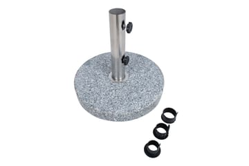 Parasolfod D40 cm/20 kg Granit - Havemøbler - Solafskærmning - Parasoller - Parasolfod