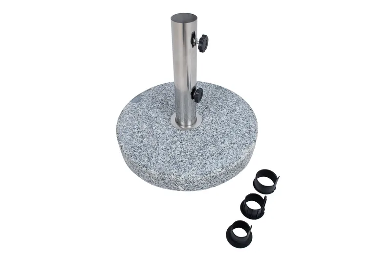 Parasolfod D40 cm/20 kg Granit - Havemøbler - Solafskærmning - Parasoller - Parasolfod