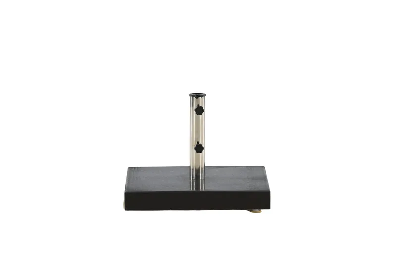 Stathera Parasolsten - Sort - Havemøbler - Solafskærmning - Parasoller - Parasolfod