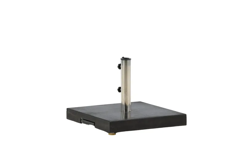 Stathera Parasolsten - Sort - Havemøbler - Solafskærmning - Parasoller - Parasolfod