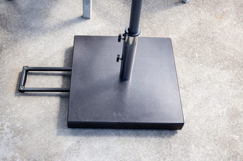 Stathera Parasolsten - Sort - Havemøbler - Solafskærmning - Parasoller - Parasolfod