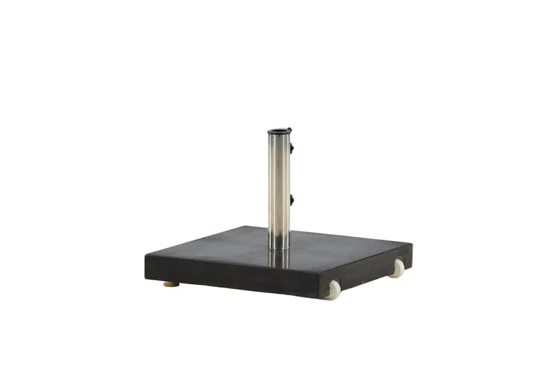 Stathera Parasolsten - Sort - Havemøbler - Solafskærmning - Parasoller - Parasolfod