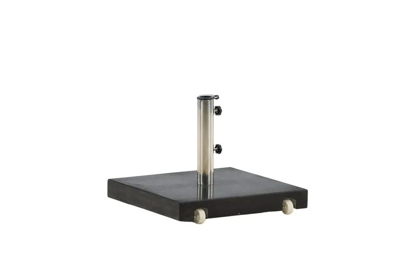 Stathera Parasolsten - Sort - Havemøbler - Solafskærmning - Parasoller - Parasolfod