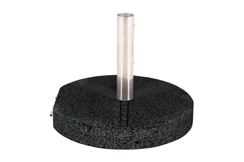 Stathera Parasolsten - Sort - Havemøbler - Solafskærmning - Parasoller - Parasolfod