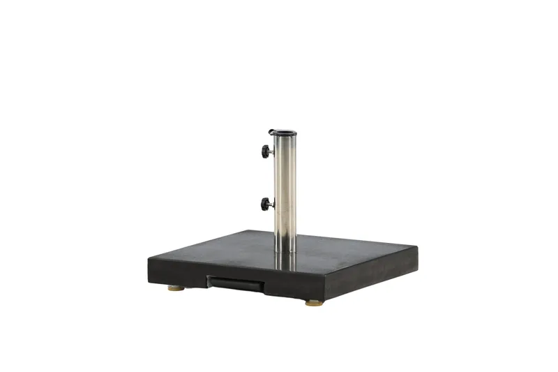 Stathera Parasolsten - Sort - Havemøbler - Solafskærmning - Parasoller - Parasolfod