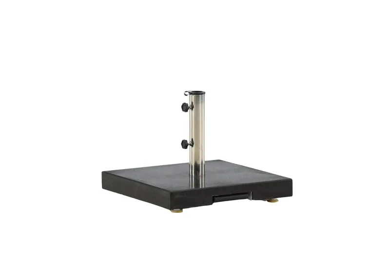 Stathera Parasolsten - Sort - Havemøbler - Solafskærmning - Parasoller - Parasolfod