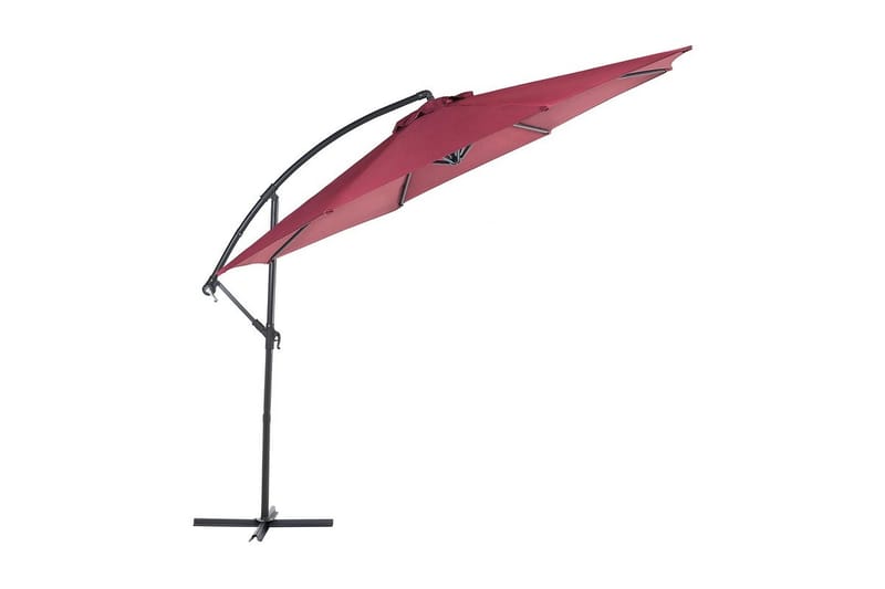 Ravenna Parasol 240 cm - Rød - Havemøbler - Solafskærmning - Parasoller