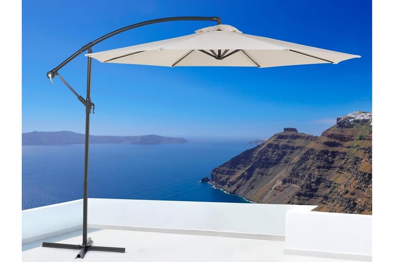 Ravenna Parasol 240 cm - Beige - Parasoller