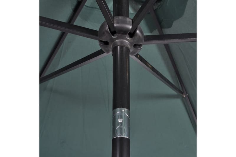 Rektangulær Parasol 200 X 300 Cm Grøn - Grøn - Havemøbler - Solafskærmning - Parasoller