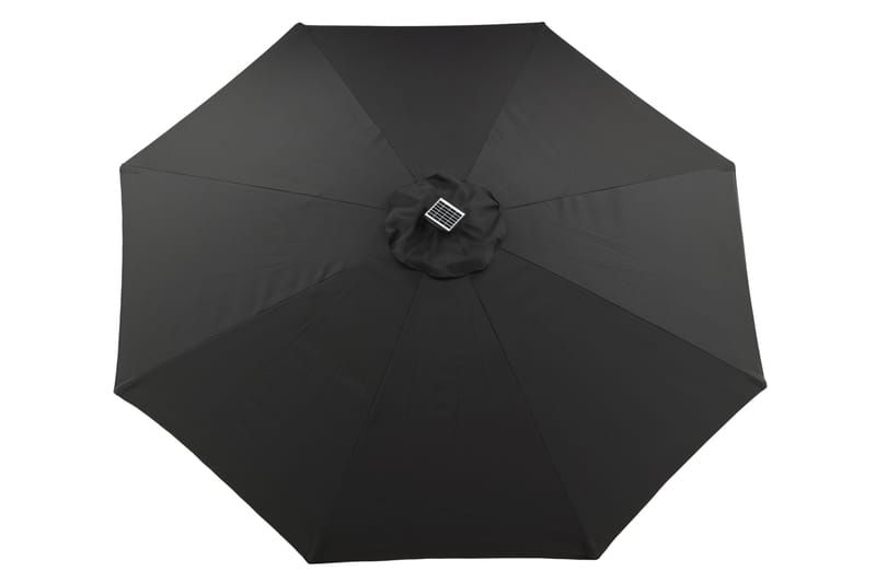 Sabal Parasol 270 cm med LED Sort - Venture Home - Parasoller